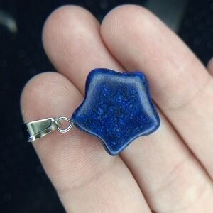 Lapis Lazuli Star Pendant #1